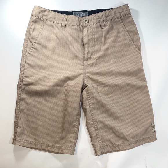 Valor Collective | Boys Shorts Size 26 Tan - Picture 2 of 6